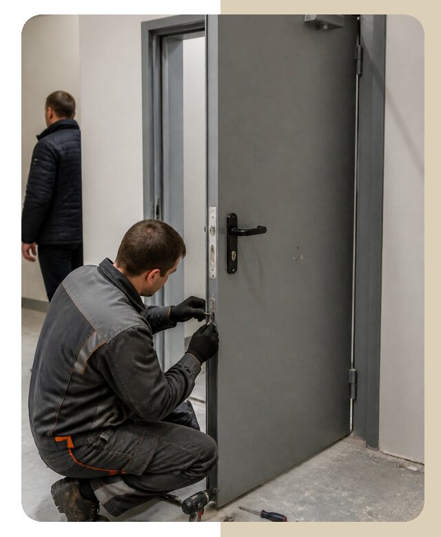 Ремонт противопожарной двери в Гусе-Хрустальном по цене 6954 р. | ДвериЛегко-Гсь